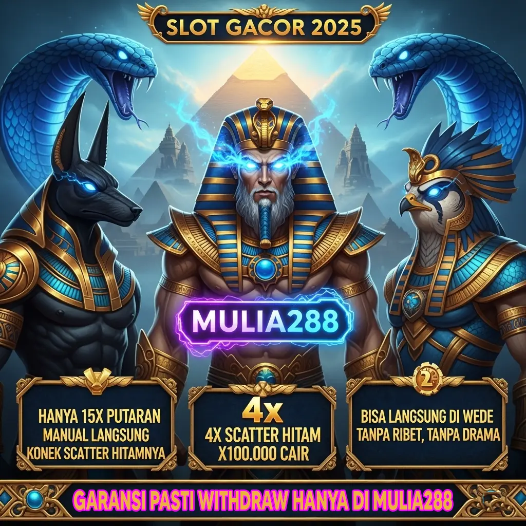 Mulia288: Situs Slot Gacor Terpercaya 2025, Gampang Maxwin!